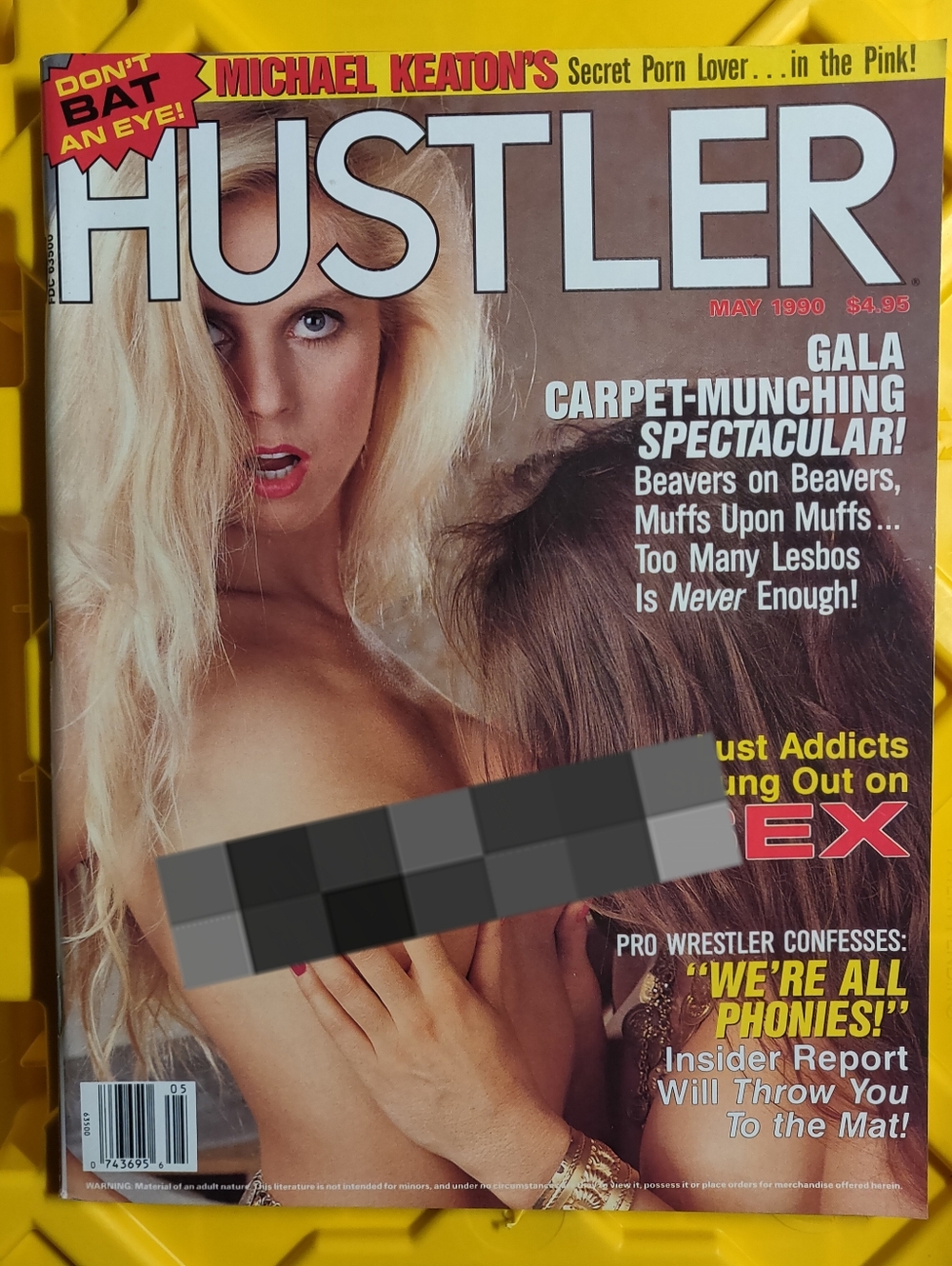 Hustler Magazine May 1990
